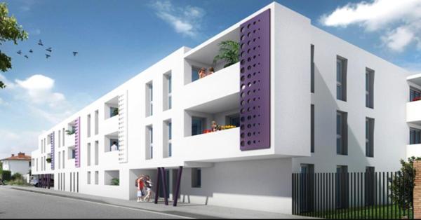 A vendre Toulouse Borderouge T2 de 42 m2 + parking