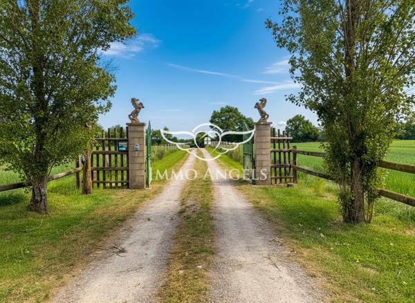 Propriété de caractère avec plus de 10 hectares, maison familiale et nombreuses dépendances