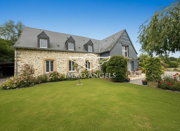 Propriété de caractère avec plus de 10 hectares, maison familiale et nombreuses dépendances