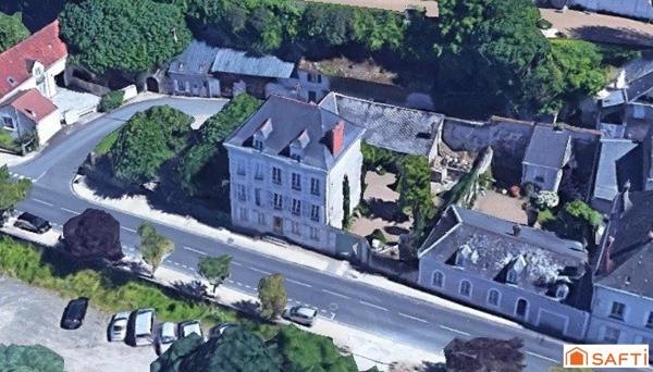 MAISON DE MAÎTRE 350m² habitables (potentiel 500m2) AVEC VUE IMPRENABLE SUR LA LOIRE!!!