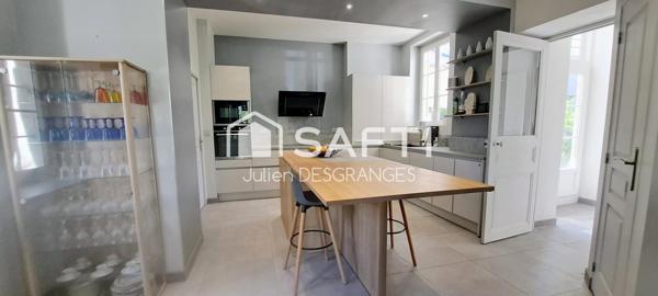 MAISON DE MAÎTRE 350m² habitables (potentiel 500m2) AVEC VUE IMPRENABLE SUR LA LOIRE!!!