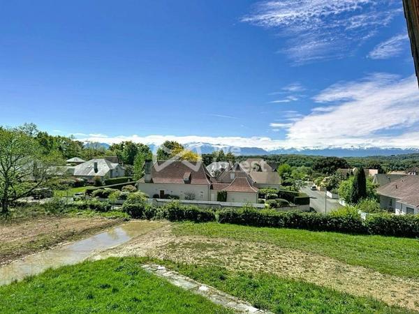Appartement d'exception à créer, haut d'Idron, vue Pyrénées