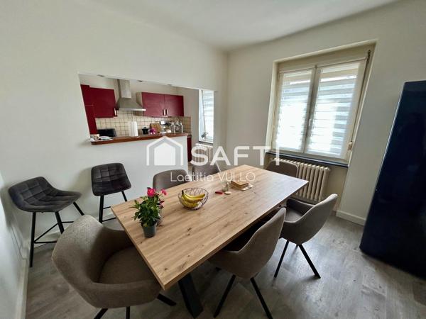 IMMEUBLE DE RAPPORT : 4 APPARTEMENTS LOUES IDÉALEMENT SITUÉS A FREYMING-MERLEBACH