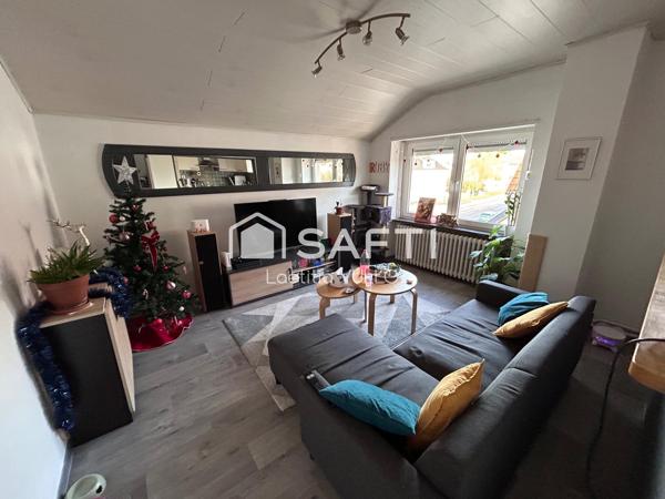 IMMEUBLE DE RAPPORT : 4 APPARTEMENTS LOUES IDÉALEMENT SITUÉS A FREYMING-MERLEBACH