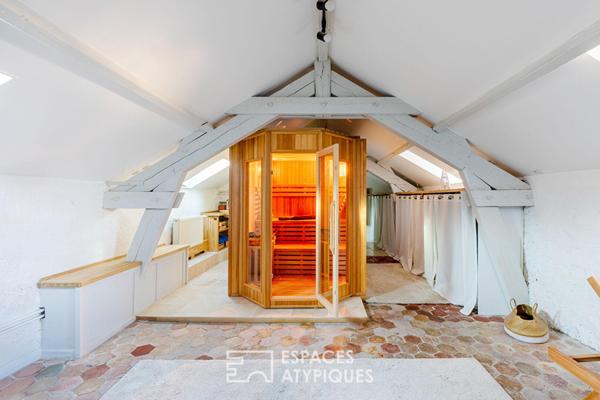 Maison de charme de 1800, au centre de Nointel à proximité de Presles