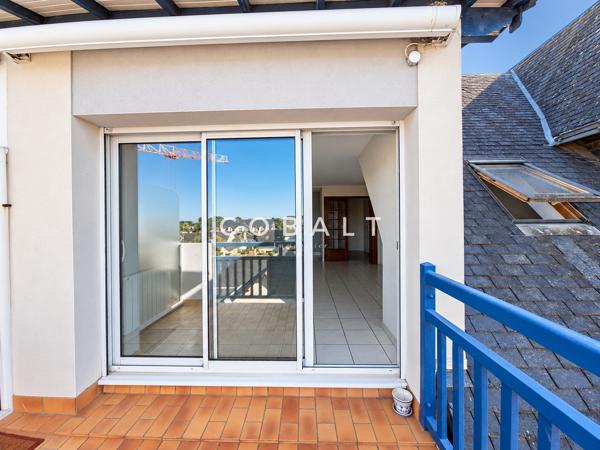 Appartement Duplex - 2 chambres - 47 m² - Place de stationnement + Cave - La Baule centre Proche Marché