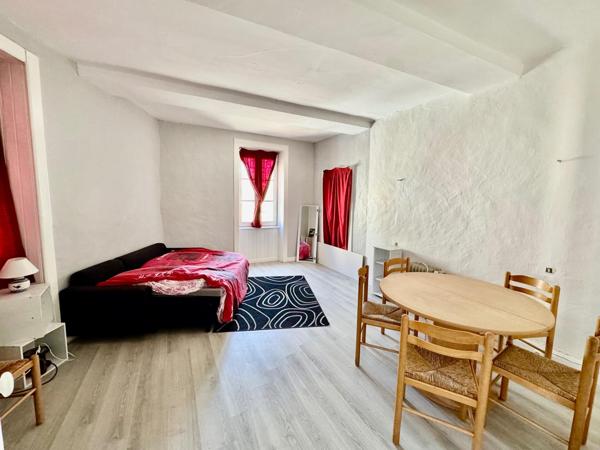 Maison de bourg 3 chambres avec jardin et appartement à rénover