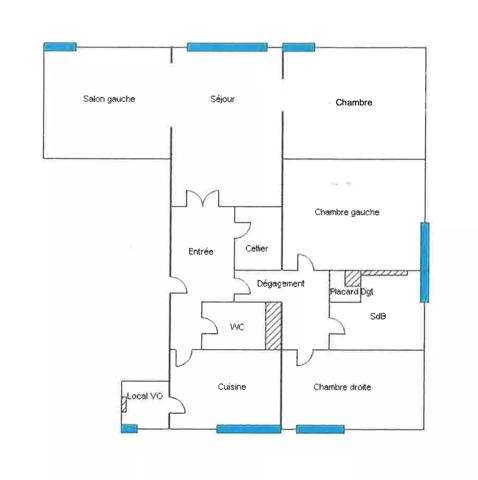 Appartement T4 lumineux de 82 m² avec balcon, parking et fibre