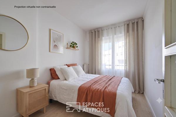 Appartement en 1ere ligne, vue sur mer, plage et piscine