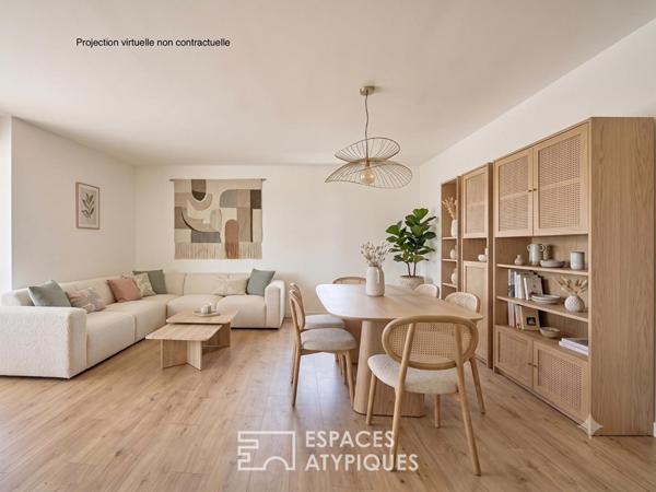 Appartement en 1ere ligne, vue sur mer, plage et piscine