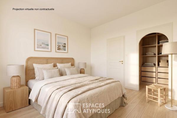 Appartement en 1ere ligne, vue sur mer, plage et piscine