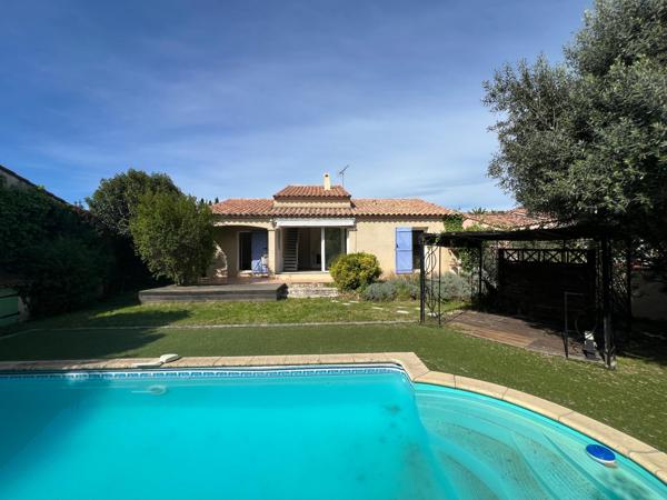 Villa individuelle 4 chambres sur les hauteurs de sommieres !