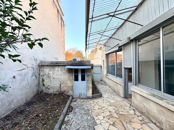 Echoppe double - Bordeaux barrière de Pessac 5 pièces 125m² - terrasse et garage. , Bordeaux