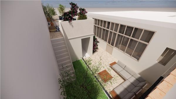 Echoppe double - Bordeaux barrière de Pessac 5 pièces 125m² - terrasse et garage. , Bordeaux