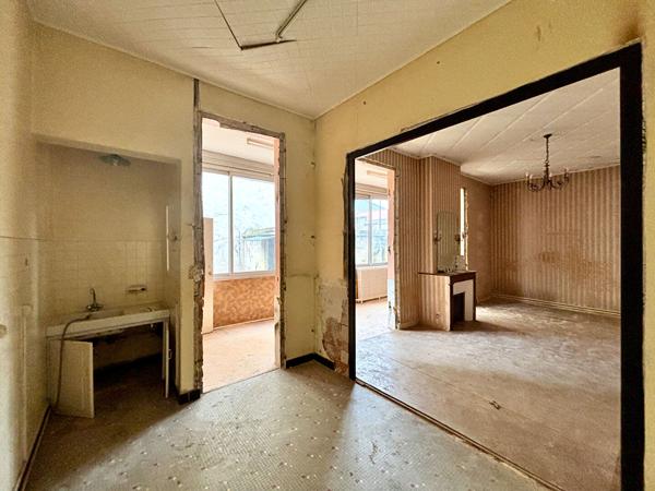 Echoppe double - Bordeaux barrière de Pessac 5 pièces 125m² - terrasse et garage. , Bordeaux