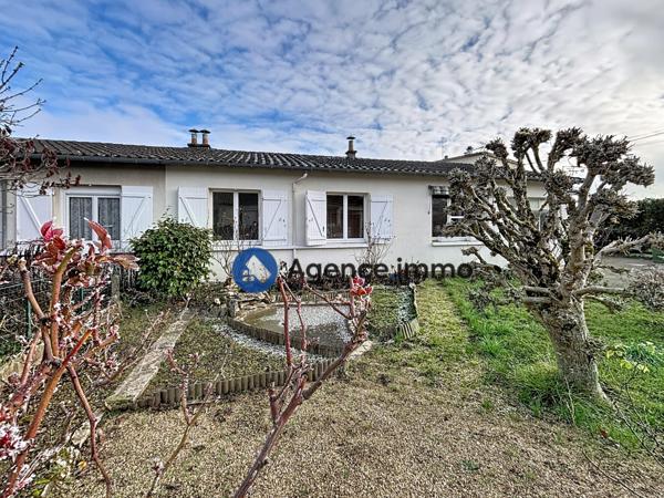 À vendre - Maison mitoyenne 1 côté, 4 pièces située à Tours (37100)