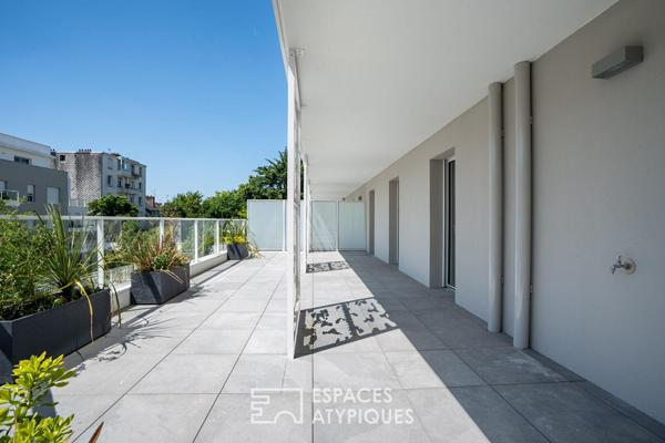 Appartement familial avec terrasse et vues dégagées à Monselet