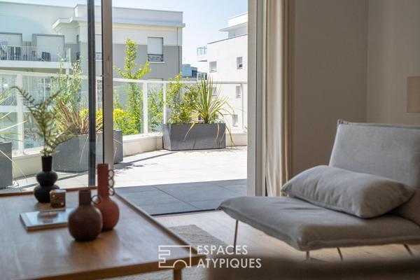 Appartement familial avec terrasse et vues dégagées à Monselet