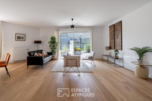 Appartement familial avec terrasse et vues dégagées à Monselet