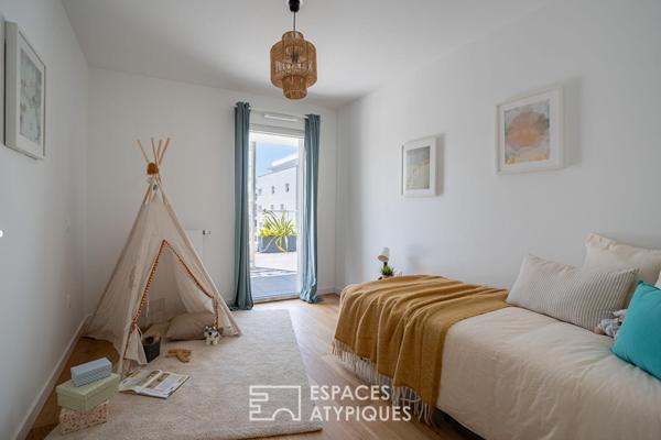 Appartement familial avec terrasse et vues dégagées à Monselet
