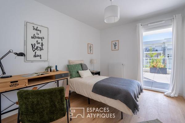 Appartement familial avec terrasse et vues dégagées à Monselet