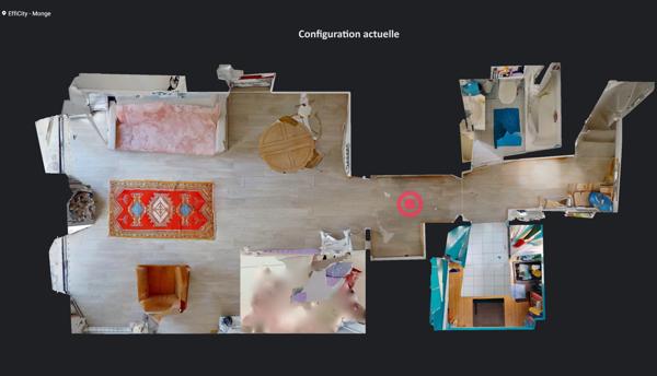 Appartement 2 pièces - 42 m² Exclusivité efficity