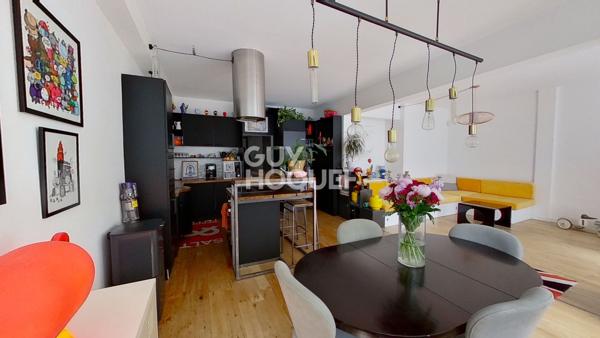 Paris 15 - Convention / Georges Brassens - Loft atypique - 101 m2 - 3 chambres ( commercialité partielle)