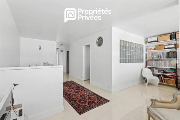 Atelier d'artiste en duplex,136,7 m² , 3 chambres, esprit Le Corbusier, 5e et 6e étage