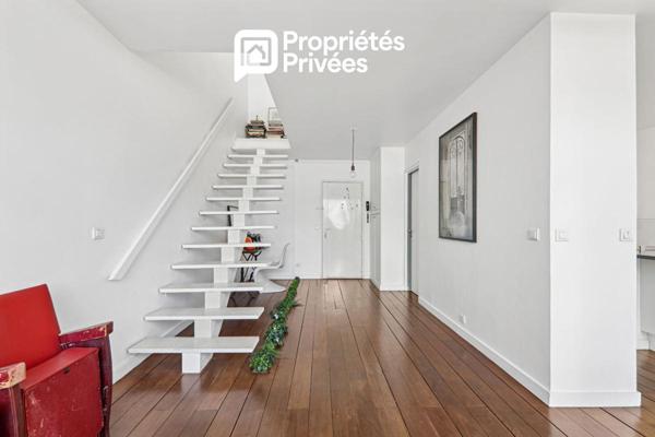 Atelier d'artiste en duplex,136,7 m² , 3 chambres, esprit Le Corbusier, 5e et 6e étage