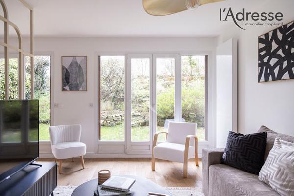 EXCLUSIVITE ! Suresnes Mont Valérien (terrasse du Fécheray) - 4 pièces 87m² (surface totale de 145m²) avec beau jardin de 58m² et - Entièrement rénové - Parking en sus