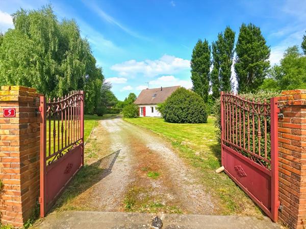 BRETHEL 61270 Maison  très économique 3 chambres, terrain 3.680 m²