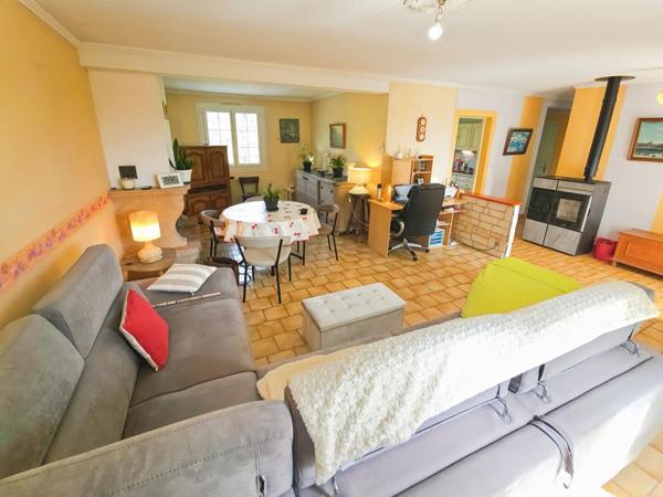 BRETHEL 61270 Maison  très économique 3 chambres, terrain 3.680 m²