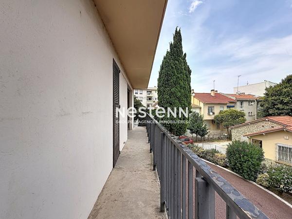Appartement Perpignan 43 m2 avec parking ascenseur et cave