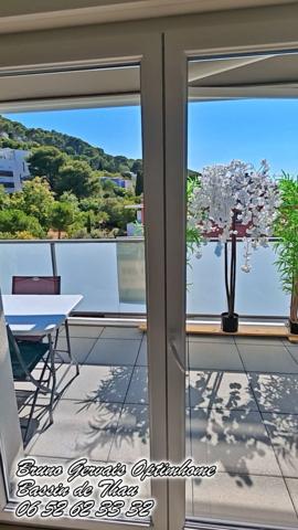 Sète Mont Saint-Clair | Appartement 4 pièces | Vue étang | Dernier étage | Terrasse | DPE A