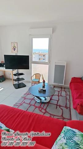 Sète Mont Saint-Clair | Appartement 4 pièces | Vue étang | Dernier étage | Terrasse | DPE A