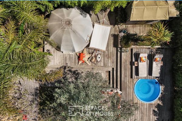 Maison flottante d’exception esprit loft en petite Camargue