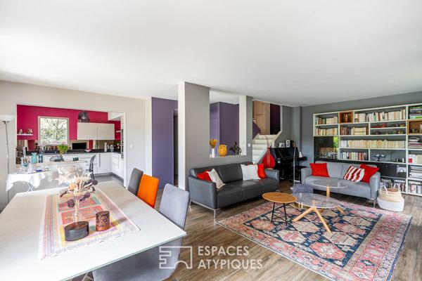 Maison familiale au calme dans un écrin de verdure