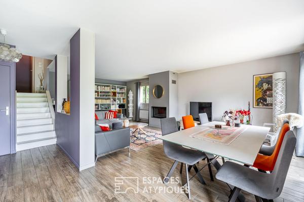 Maison familiale au calme dans un écrin de verdure