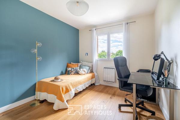 Maison familiale au calme dans un écrin de verdure