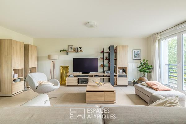 L’appartement avec terrasse à Bruges