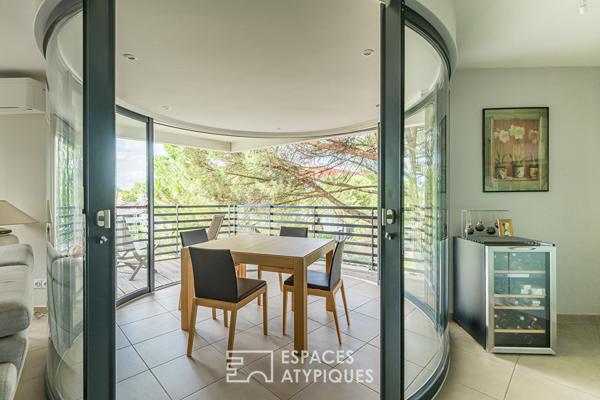 L’appartement avec terrasse à Bruges
