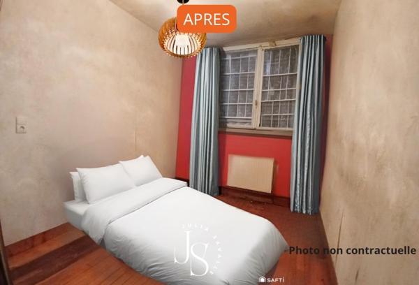 maison à fort potentiel avec grand garage et jardin