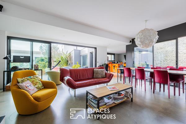 Oasis urbaine pour cette contemporaine Rochelaise