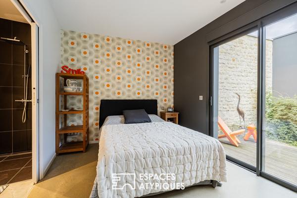 Oasis urbaine pour cette contemporaine Rochelaise