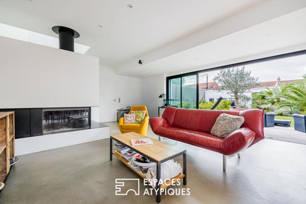 Oasis urbaine pour cette contemporaine Rochelaise