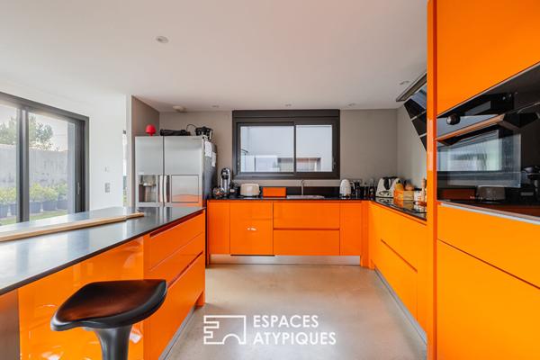 Oasis urbaine pour cette contemporaine Rochelaise