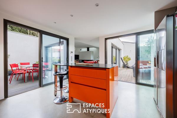 Oasis urbaine pour cette contemporaine Rochelaise