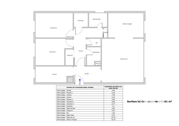 Appartement à vendre 4 pièces 84 m² Boulogne-Billancourt