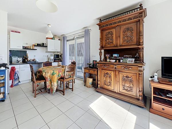 Valence appartement 3 pièces de 64.46 m2, balcon terrasse de 12.29m² et garage de 18m²