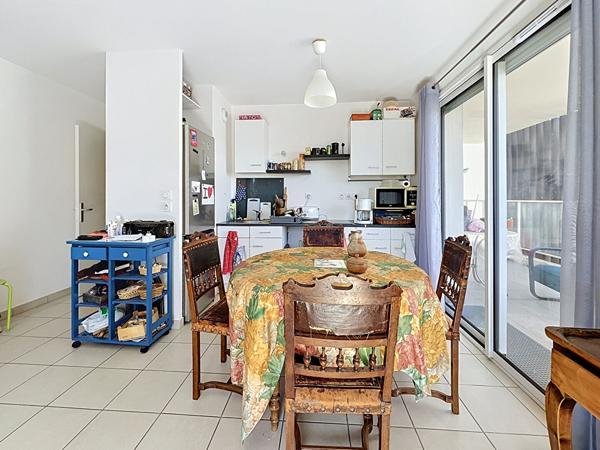 Valence appartement 3 pièces de 64.46 m2, balcon terrasse de 12.29m² et garage de 18m²
